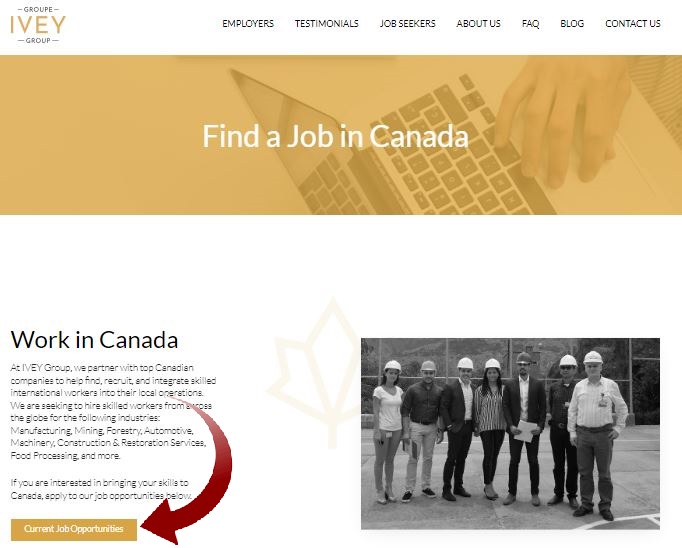 Find Job in Canada